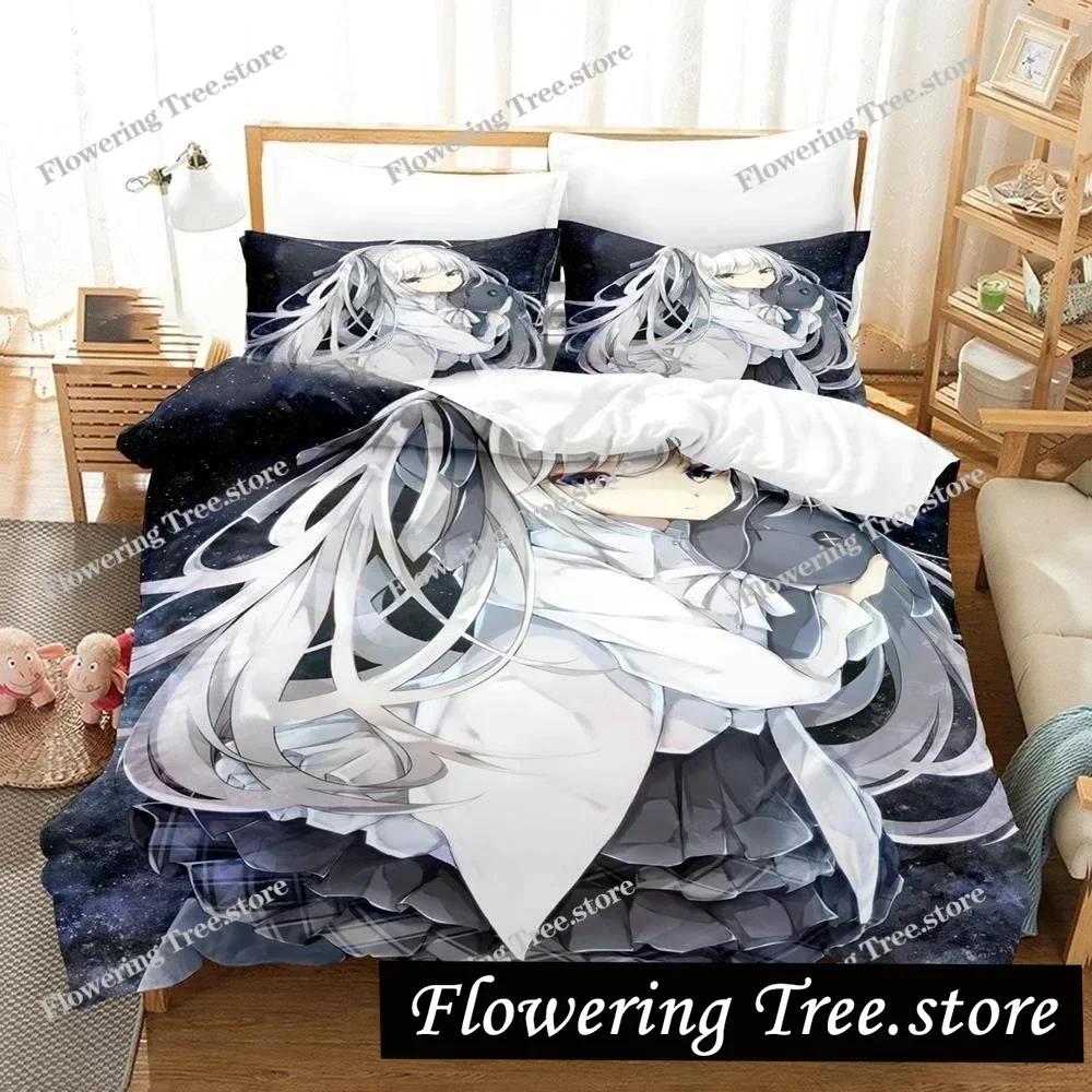 3D Printed Yosuga No Sora Kasugano Bedding Set Anime Duvet Cover Double Twin Full Queen King Adult Kids Quilt Cover029963