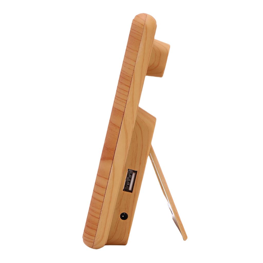 Cordless Weather Station, Color Touchscreen Weather Clock, Indoor Outdoor Thermometer Hygrometer with Remote Sensor,