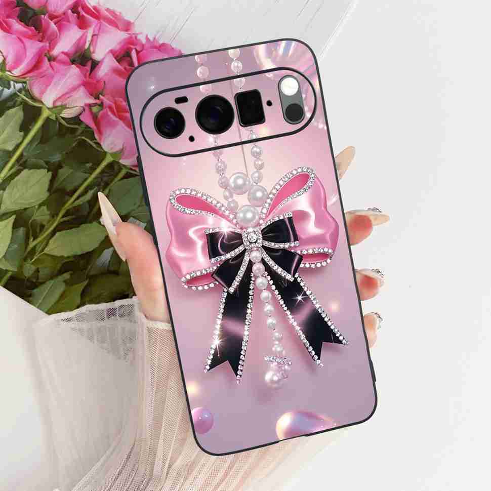 For Google Pixel 10 Pro 5G Case Fashion Painting Silicone TPU Black Soft Cover For Google Pixel 10Pro GEHN3 Phone Cases Bumper
