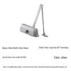 Yanu Silent Buffer Door Closer with 90° Hold-Open
