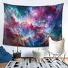 Nebula Tapestry Fancy Purple Space Star Wall Art Bedroom Aesthetic Space Mysterious Fantasy Night Sky Room Decoration Bedroom