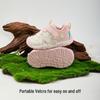 Carter Rabbit Kids White Mesh Walker Shoes