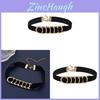 Geometrischer Stil Damen Hip Hop Kreis Choker Halskette Für Mode Freizeitkleidung