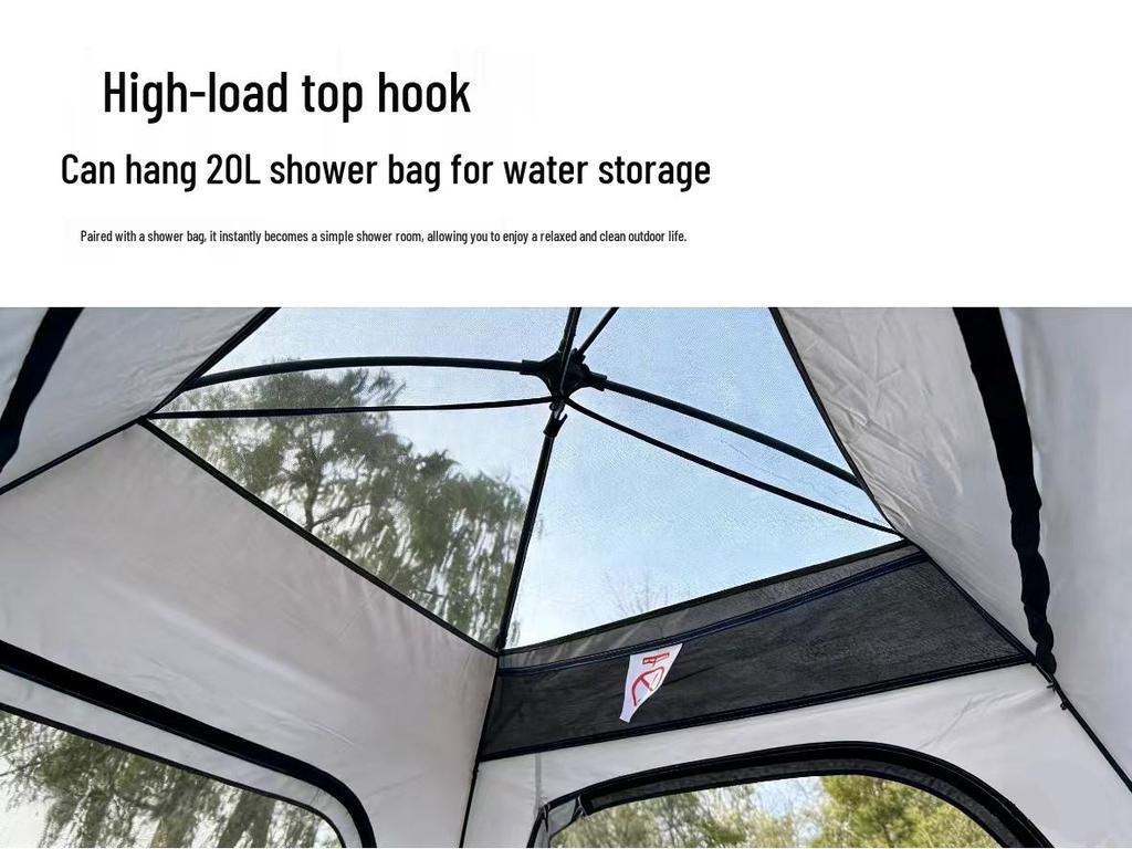 Tenda da Doccia e Spogliatoio Impermeabile da Esterno per Campeggio e Spiaggia