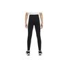 Nike Solid High-Waisted Casual Knit Sports Pants Kids Bottoms Black DV3135-010