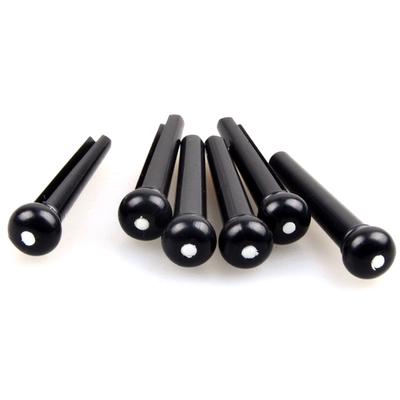 6pcs Y-40 Acoustic Guitar Brass Pins Strings Nail Pegs Guitar Bridge Pins Musical Instrument