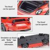 1/24 WELLY Porsche 911 GT3 RS Model de mașină sport din aliaj de jucărie din metal turnat sub presiune, model de mașină de curse, colecție de simulare înaltă, cadou pentru copii