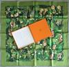 [USED]Carre 90 Concerto Silk Scarf with Music Orchestra Performance Box Brand NewUnused Popular