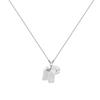 FWIS Love Heart Teddy Necklace & Dog Stud Earrings - Autumn/Winter Versatile Style Sweater Chain