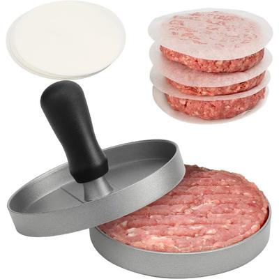 Looma- ja linnulihaga töötamise vahendid – Pressid hamburgeritele
