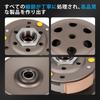 Sarasara Driven Face Clutch Set for Honda Gyro Gyro and Gyro UP Clutch Assembly Vehicles, Canopy, X,