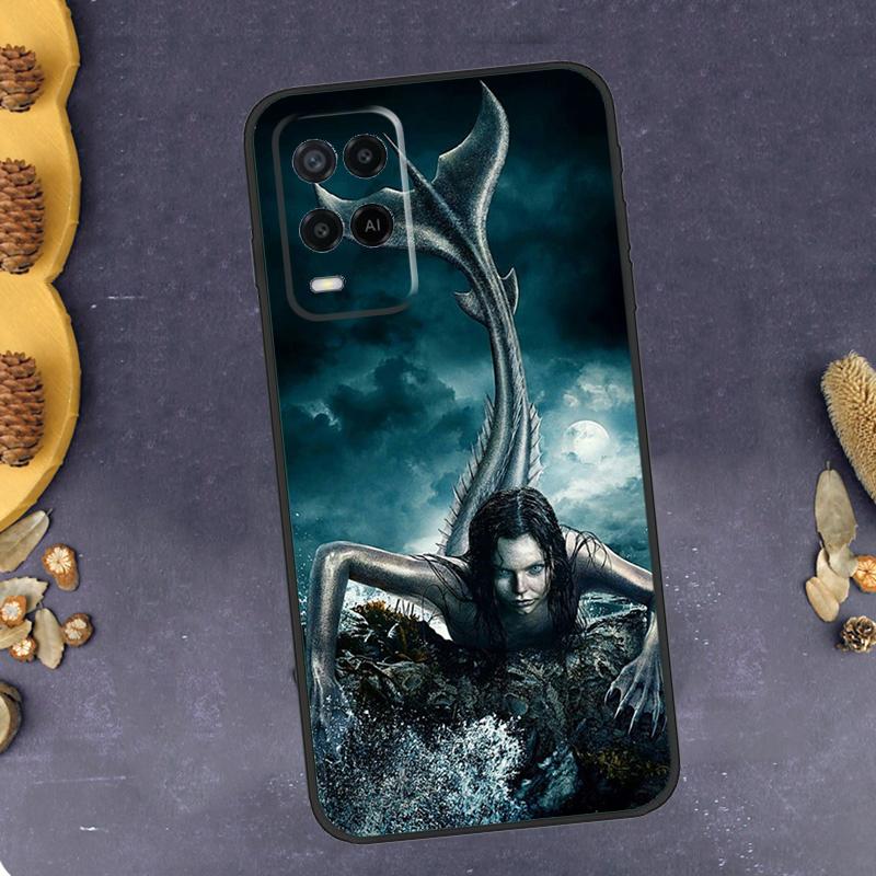 Mermaid Phone Case For Oppo A40 A60 A80 A78 A98 A18 A38 A58 A74 A94 A54 A16 A76 A96 A15 A17 A77 A57S