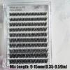 Thick Self-Adhesive False Eyelashes 3D Mink Eye Lashes New Eyelash Cluster  Eyelash Extension