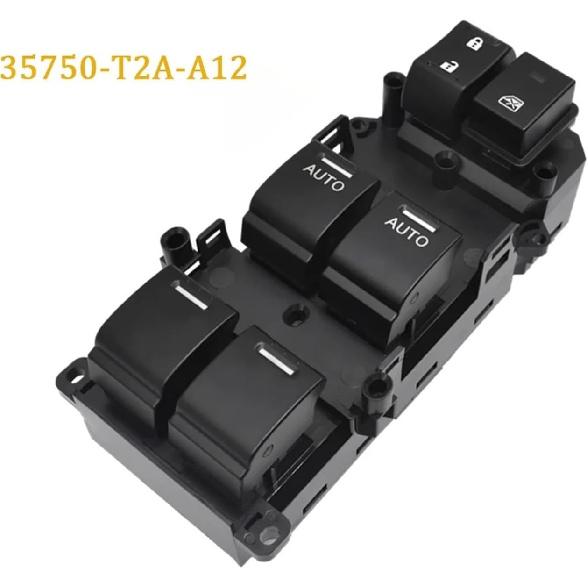 35750-T2A-A12 Driver Side Front Left Master Power Window Control Switch Regulator Button Compatible with Accord 2016 2017