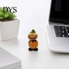 Weather-resistant Halloween Ornaments Pumpkin Figure Ornaments, Hand-Painted Resin Decorations with Unique Garden Expressions, Figurine for