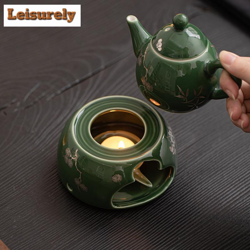 Bronze Gren Warmer Teekocher Teekanne Retro Teefilter Kanne Teebereiter Kessel Mit Sieb Chinesisches Teeservice Zubehör Ornamente Geschenke