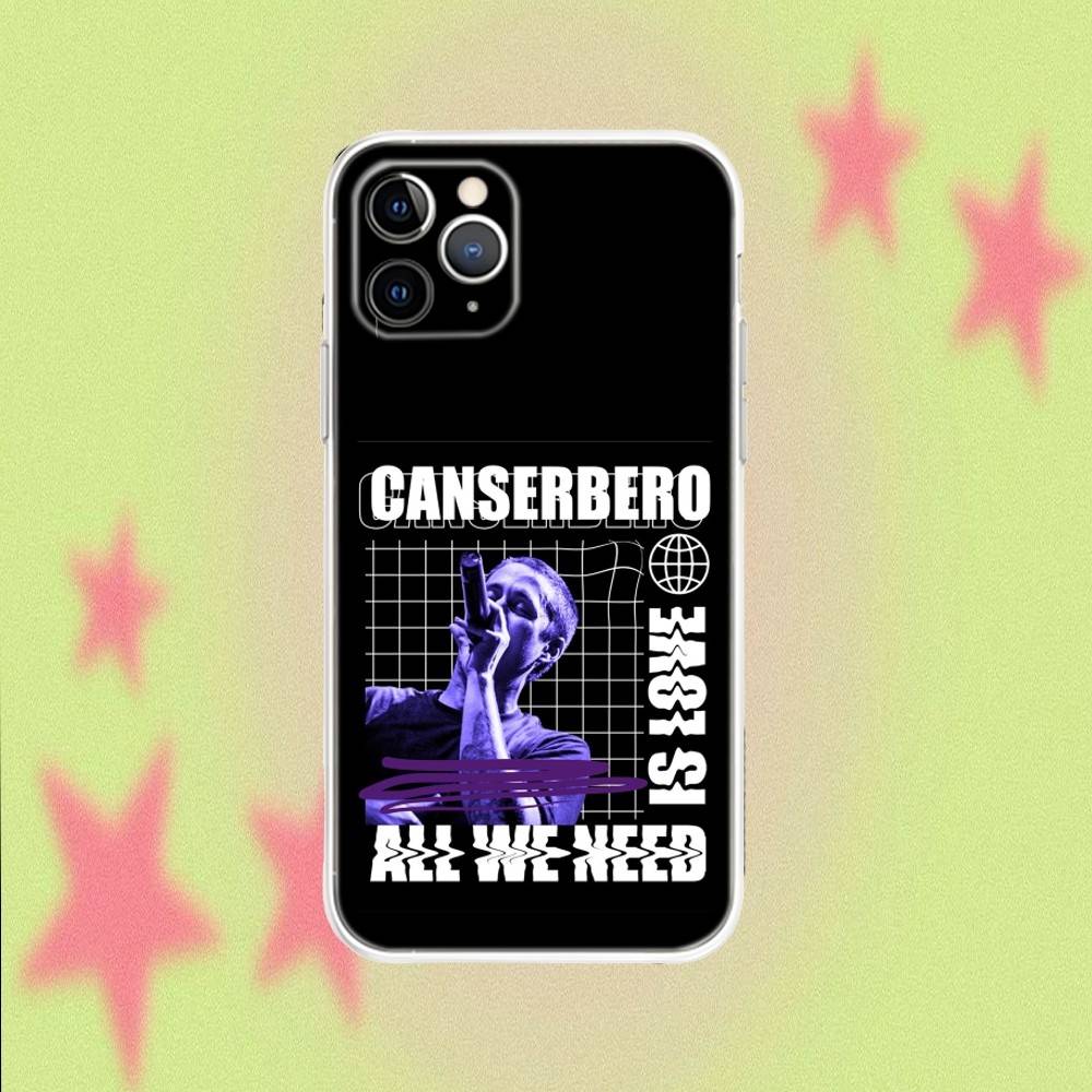 

Canserbero Muerte For iPhone 17,16,15,14,13,12,11,Air,X,XR,Pro,Max,Plus Transparent Clear Cover iPhone14Plus