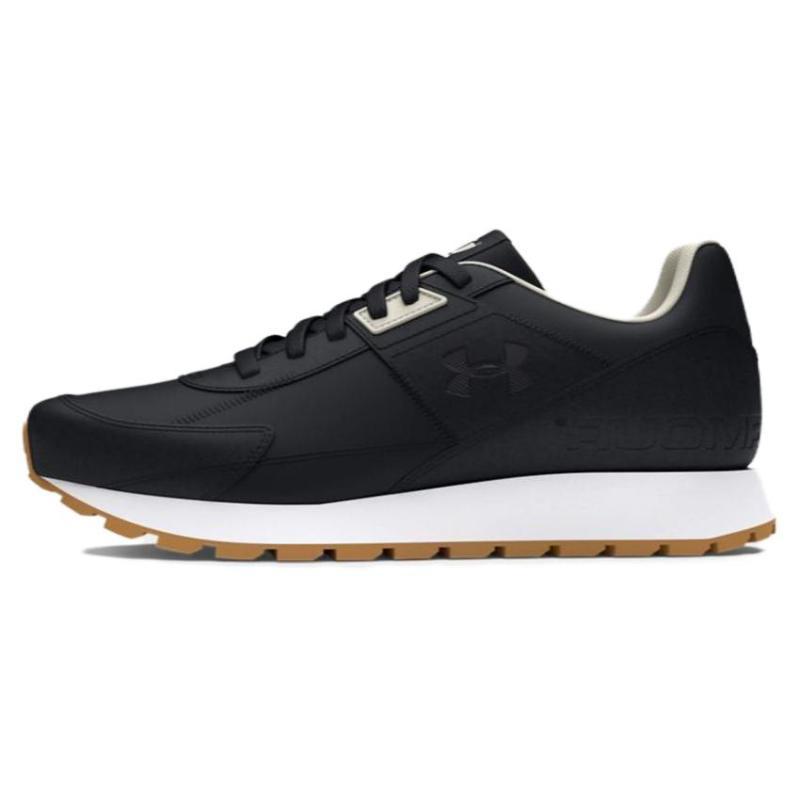 

Under Armour Essential- Cushioning Wear-Resistant Low-Top Casual Shoes Women s Black White Sneakers 3028409-001 37.5