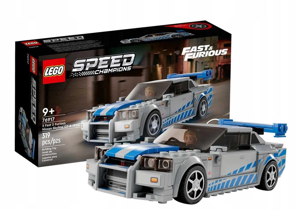 76917 - Lego Speed Champions - Nissan Skyline Gt-R (R34) From the Movie „The Fast and the Furious”
