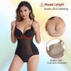 Steel Bones Waist Shaping Bodysuit with Underwire Bra for Postpartum Abdominal Tightening and Butt Lifting