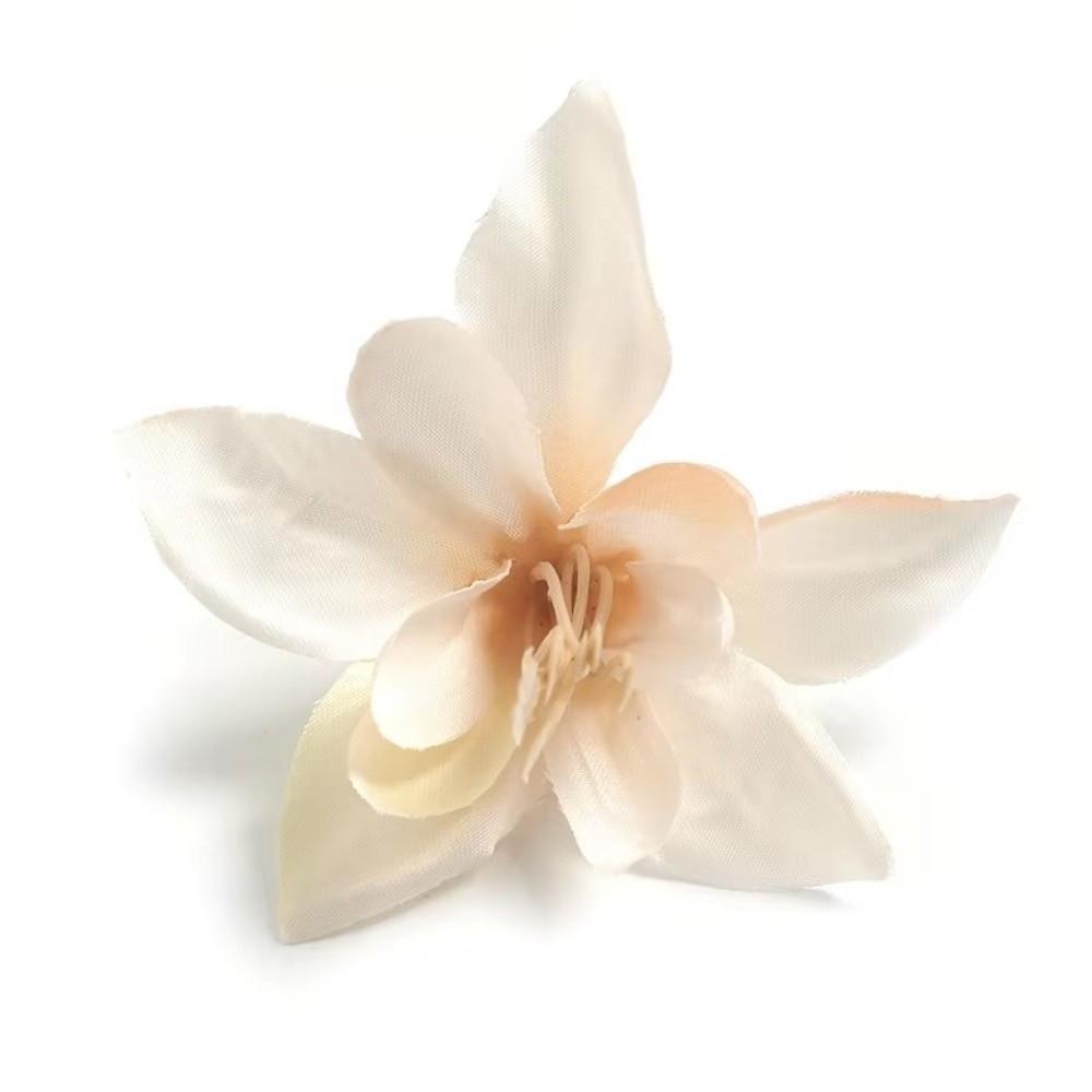 10Pcs Silk Artificial Lily Flower DIY Bouquet Handmade Fake Flowers Materials Silk Artificial Flowers Head