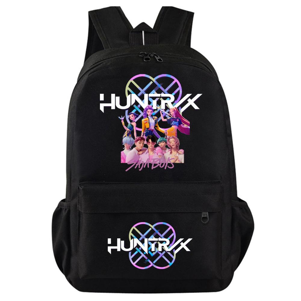 Kpop Dämonenjäger Bedruckter Rucksack für Teenager Studenten Mädchen Jungen Schultasche Schultasche Damen Große Kapazität Reisetasche Kindergeschenk Rucksack