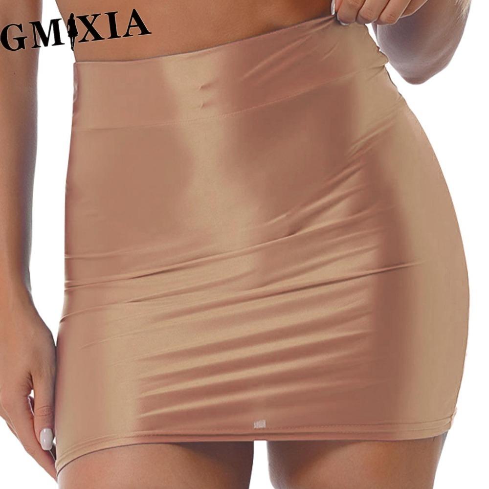 GMXIA Dámská módní volnočasová ležérní letní jarní sukně