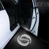 ADMVN1 2PCS Car Door Welcome Projector Light LED Ghost Shadow Lamp for Volkswagen VW Sharan Emblem 2012 2013 2014 2015 Accessories