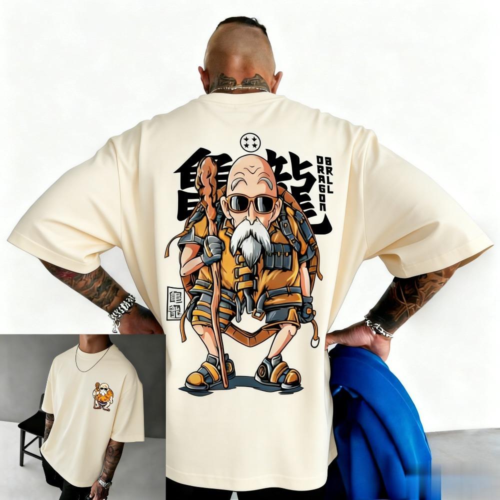 

Plus Size Dragon Ball Anime Print Men WomenT Shirt Casual Summer Parentchild Top Fashionable Street Wear Harajuku Style Y2K S