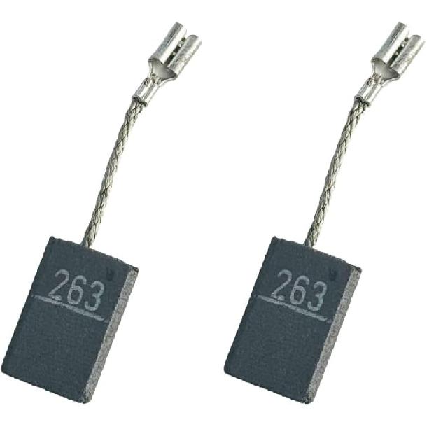 2PCS #316046900 Carbon Brush Set GE 710 GE 950 WEF 9-125 Angle Grinder #MTB-316046900 Quality Durable New Replacement Parts For Metabo