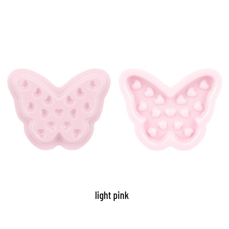 100-Pack Eyelash Extension Glue Trays - Base-less PVC Pads