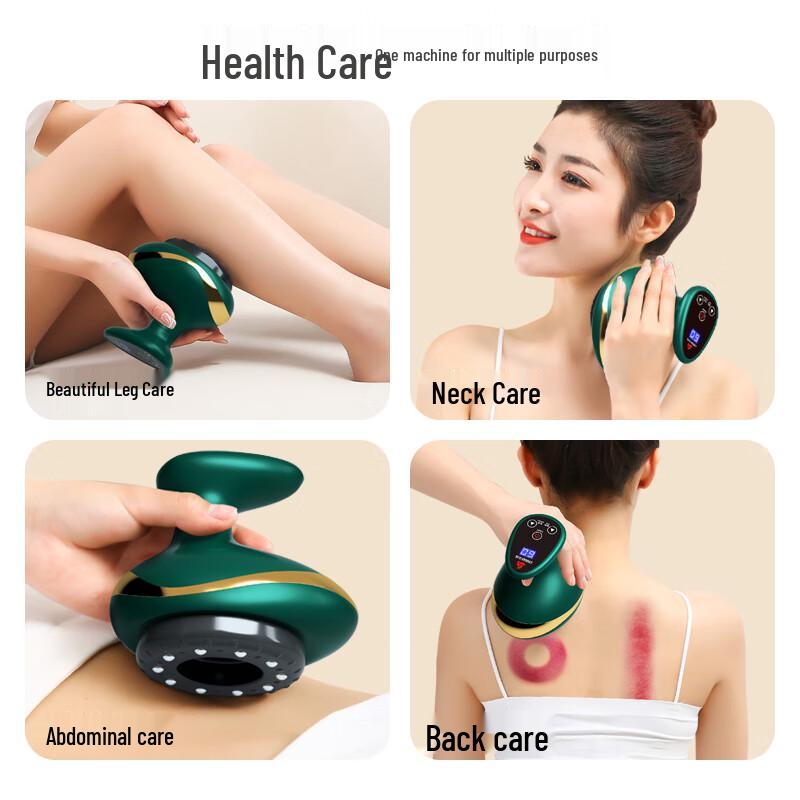 Chigo Electric Cupping & Gua Sha Massager CN Plug (adapter Included)