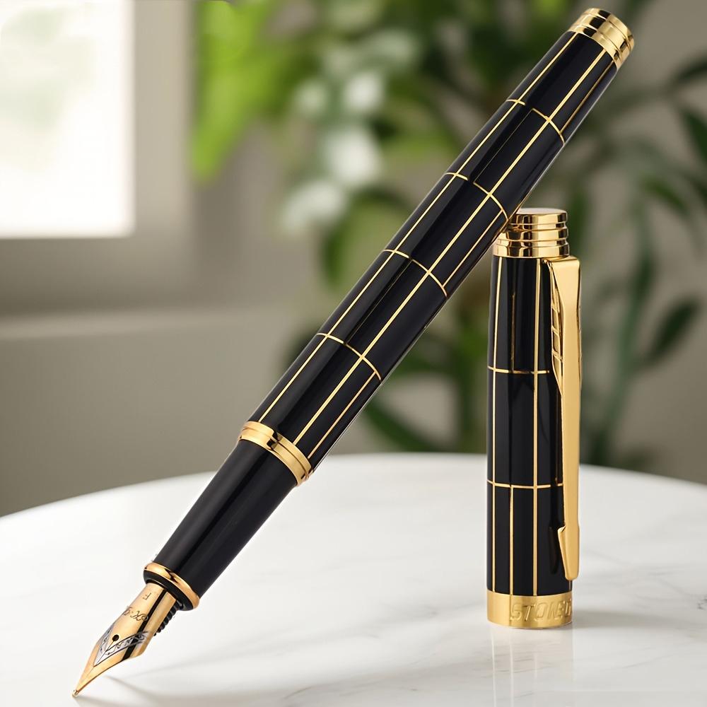 

Luxury High-Quality Retro Metal 0.5mm Fountain Pen Business Office Signature Pen