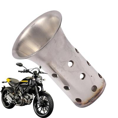 Motorrad Auspuffrohr Schalldämpfer Auspuff Schalldämpfer Einsatz Prallblech Schalldämpfer Geräuschunterdrücker Rohr Geräusch Schallunterdrücker Präzise