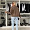 Módní Stojánek Límec Dlouhý rukáv Krátké Kabáty Podzim Zima Elegantní Kostkovaný zip Svrchní oděvy Ženy Ležérní Jednobarevné Bundy