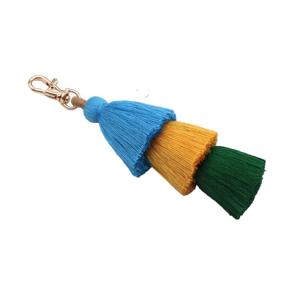 Vintage Töne Pompon Quaste Anhänger Weich und Bequem DIY Zubehör Baumwollquastenanhänger