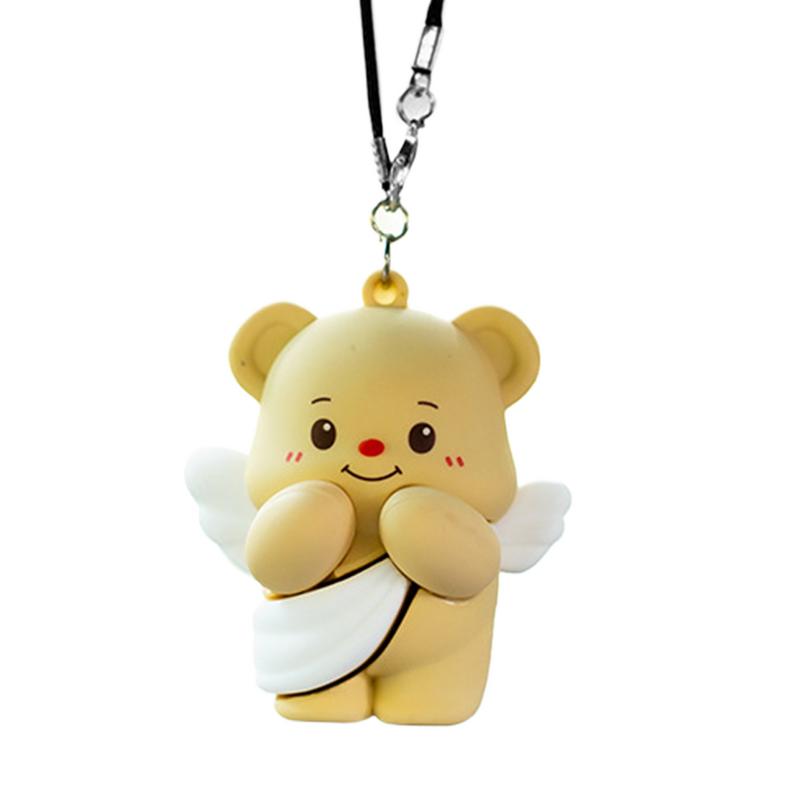 Animal Swinging Car Ornament Hangable Car Charm Car Interior Ornament Cute Car Accessories For Men Women Car Truck Pendant Small