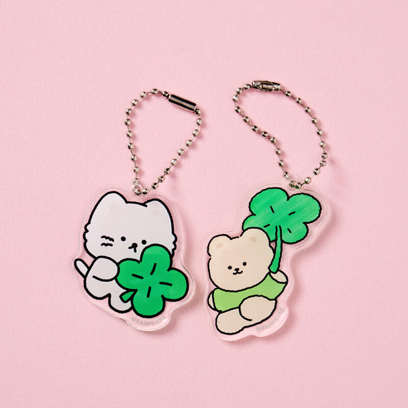 [Collection] Lucky Clover Keychain - 8 Types 8. Lucky Kobe Appearance (Keyring)