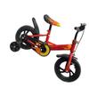 Kids Bike 12 Inch Foam Wheel High Carbon Steel Frame Children Sports Bicycle with Training Wheels for Toddler Red