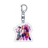 Witch Hunter Keychain Acrylic Anime Pendant Holder Vivid Character Expression Keychain Bag Accessory