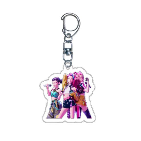 Witch Hunter Keychain Acrylic Anime Pendant Holder Vivid Character Expression Keychain Bag Accessory