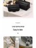 Large Capacity Transparent Mesh Makeup and Toiletry Bag for Travel