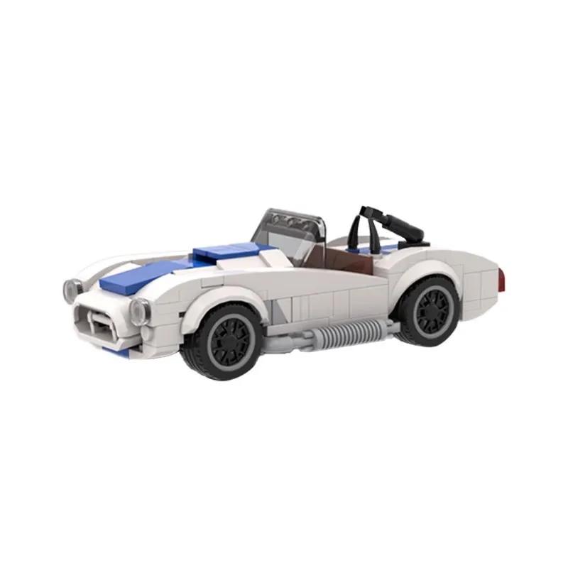Moc-50476 Cobra Building Blocks Sports Car Model Assembly Bricks Home Decor Ornament Toys Birthday Party Gifts