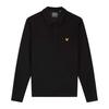 Mens Regular Long-Sleeved Polo Shirt