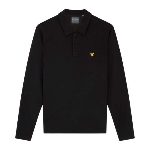 Lyle & Scott Mens Regular Long-Sleeved Polo Shirt