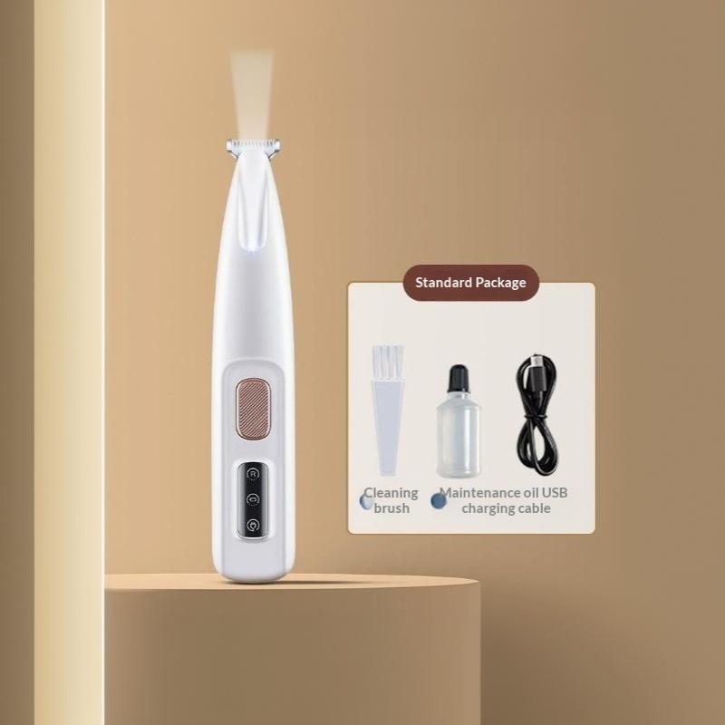 Rechargeable Cat And Dog Grooming Scissors, Usb Powered Paw Trimmer, Professional Pet Hair Clipper, Cat And Dog Foot Razor