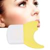 Half Moon Shape Silicone Eyeliner Aid Multifunctional Short Handle Silicone Winged Tip for Makeup Cosmetic