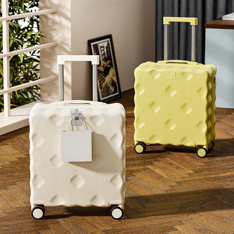 Zuoyou 2025 Women s Lightweight ABS+PC Carry-on Spinner Suitcase 18 inch