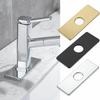 Faucet Accessories Cover Plate 1 Pcs 162mm*63mm 304 Stainless Steel Anti-corrosion Scratch Resistant Practical