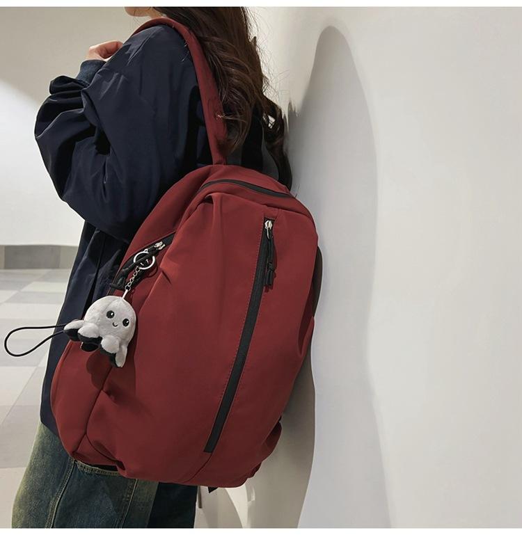 High School Student Schoolbag Male Backpack Female Student